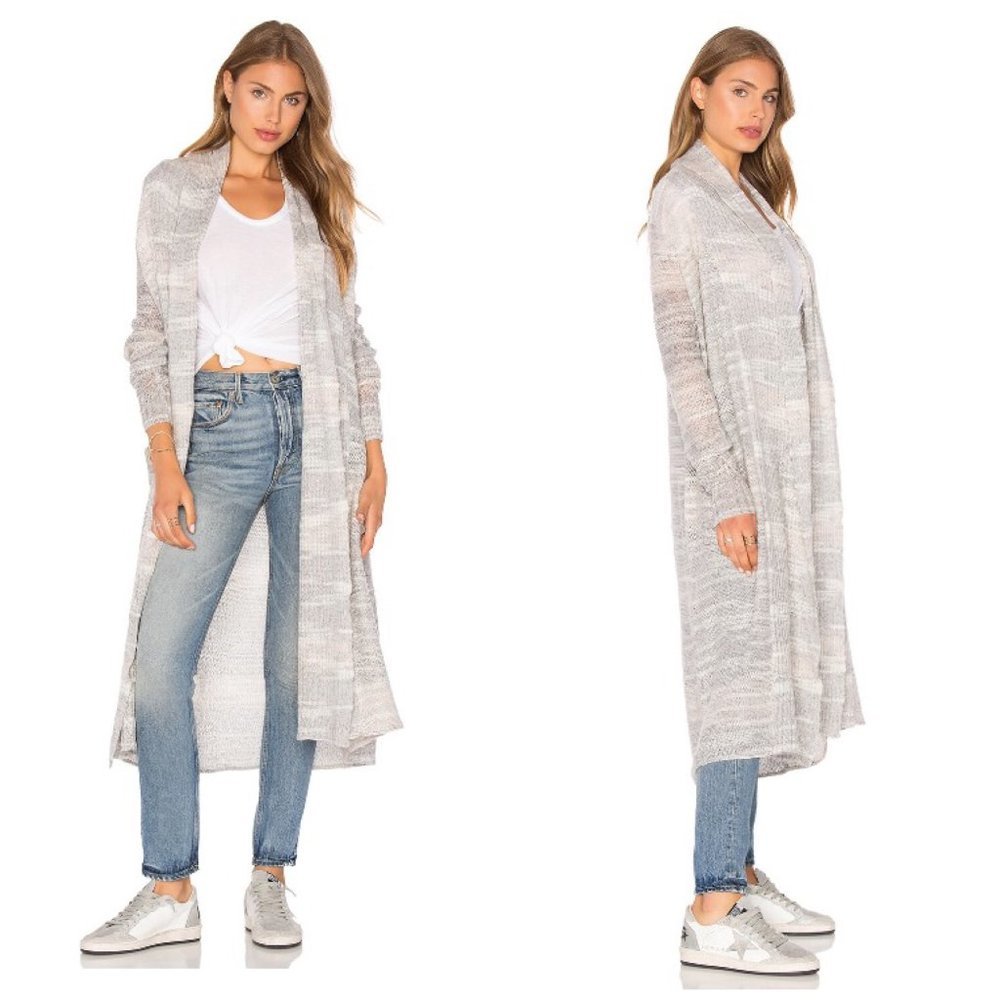 LAmade Gray Duster Cardigan Size XS
